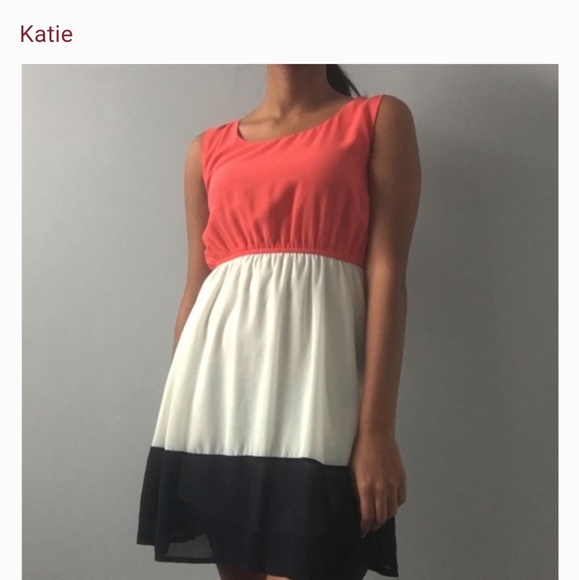 Katie Colour Block Dress - Picture 4 of 4